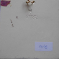 Leuk tegeltje Vrouwtje met hark